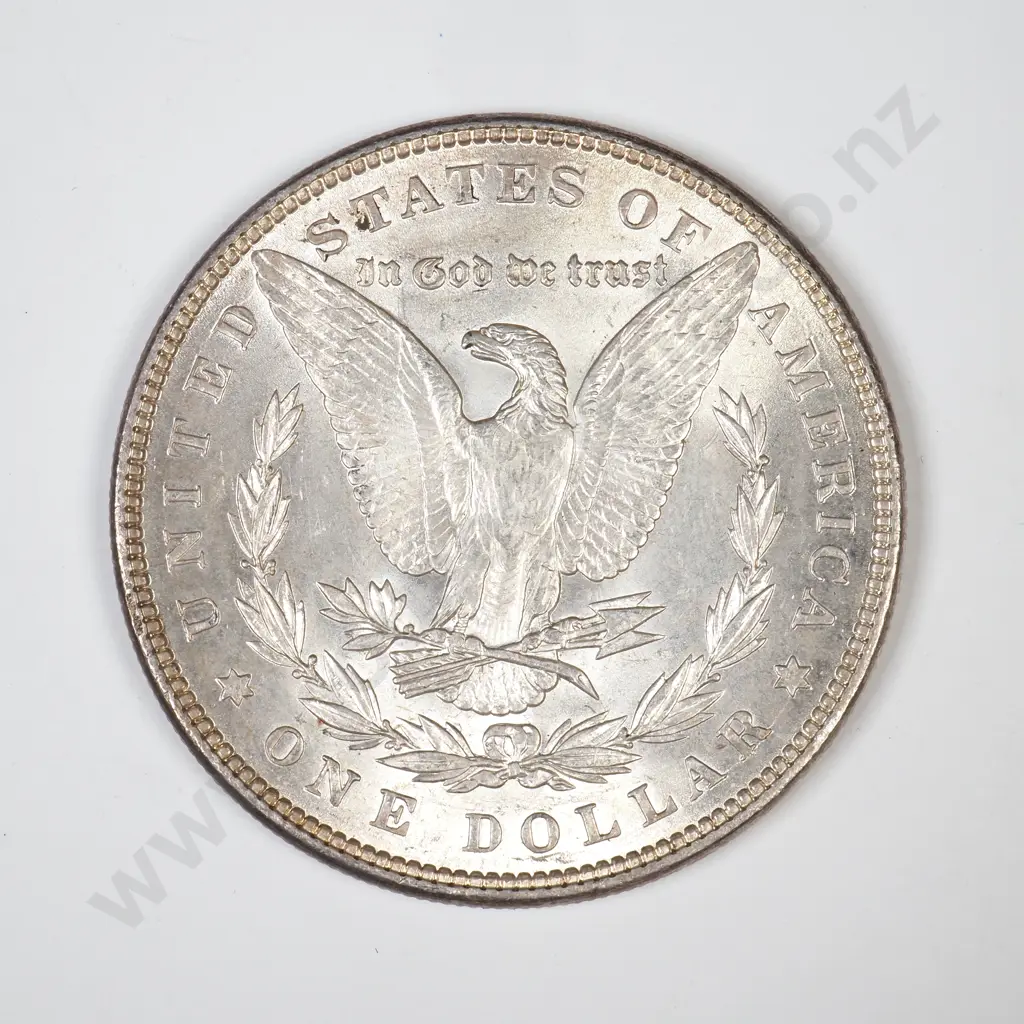 1887 USA Morgan silver dollar Image 1++
