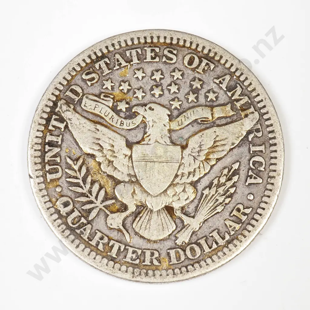 USA 1905 quarter dollar Image 1++