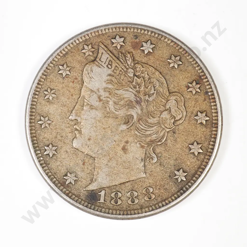  USA 1888 nickel Image 1++
