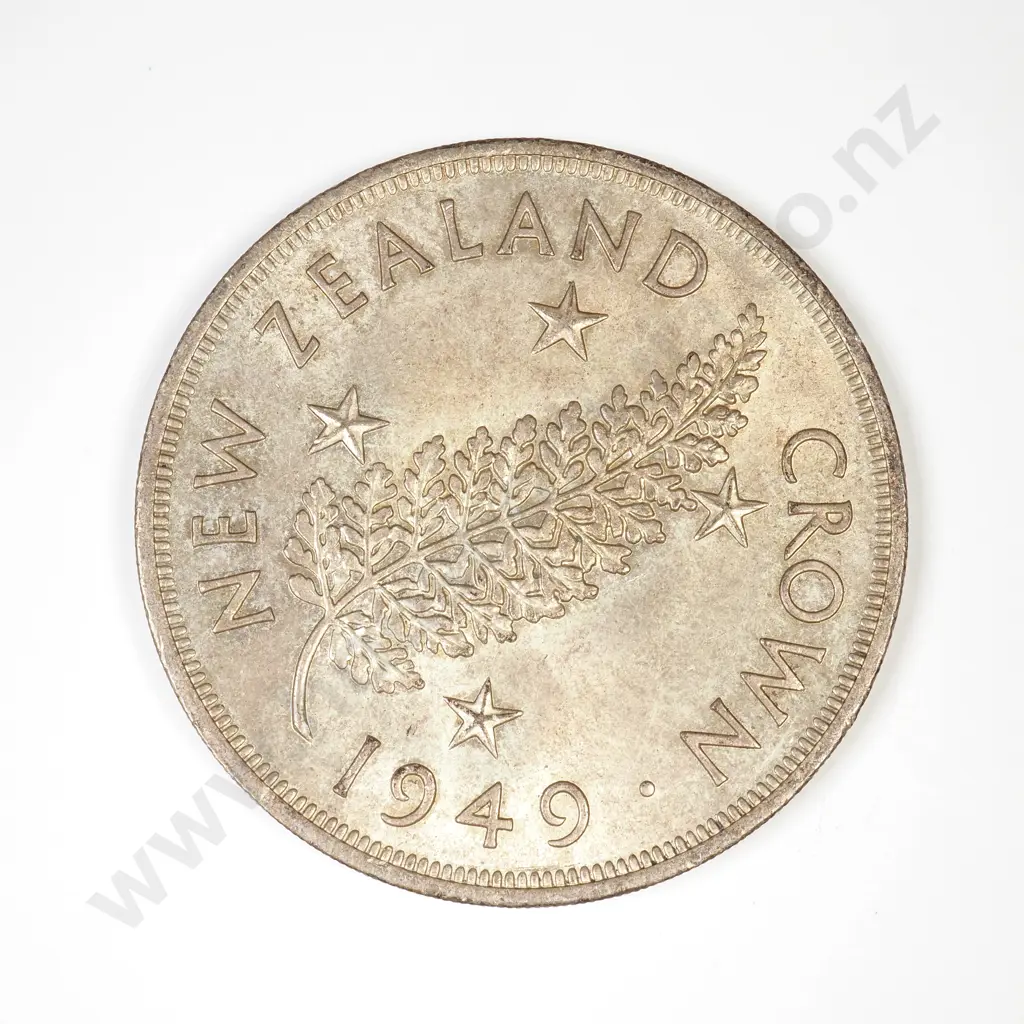 1949 New Zealand Crown Image 1++