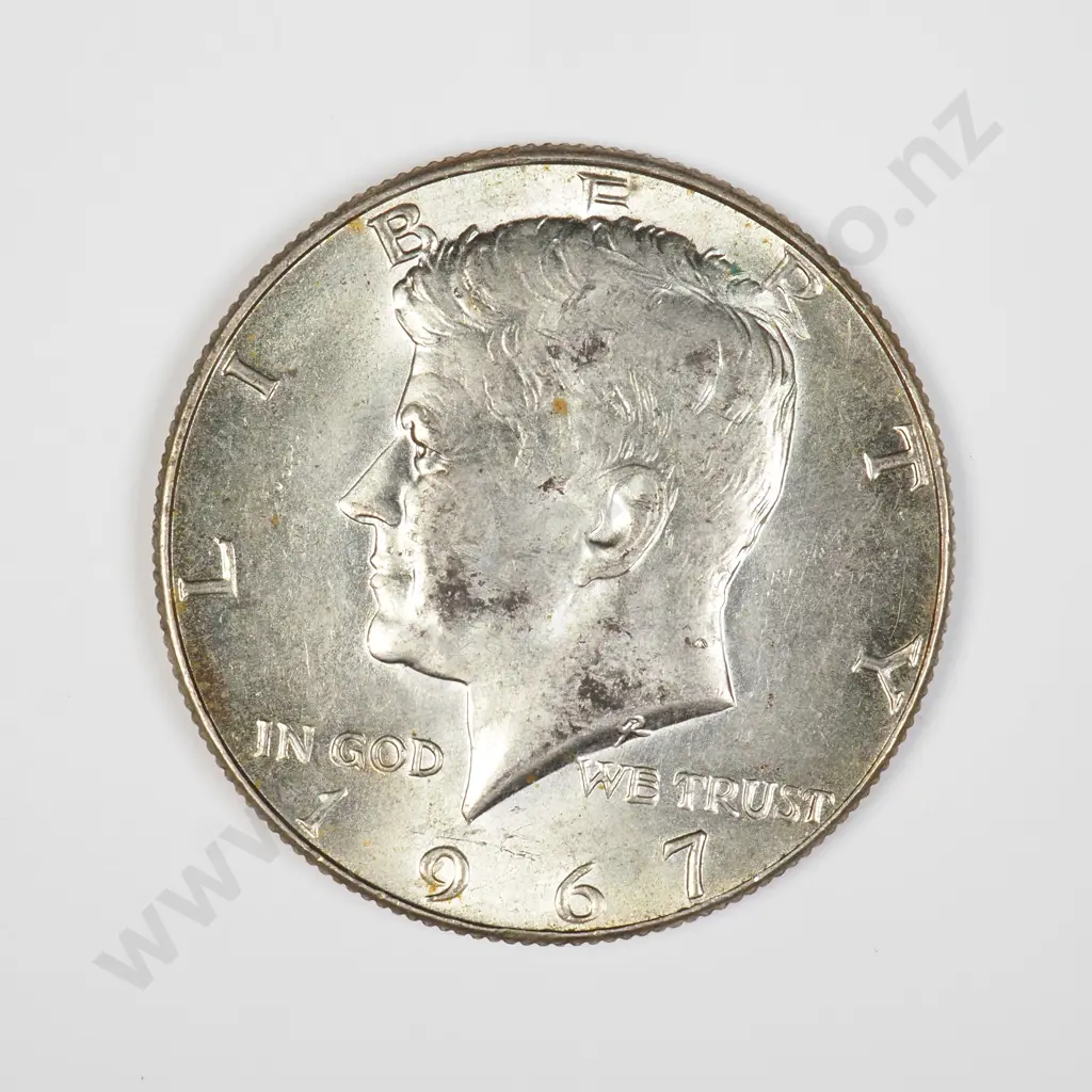 US 1967 Half Dollar - 40% Silver Image 1++
