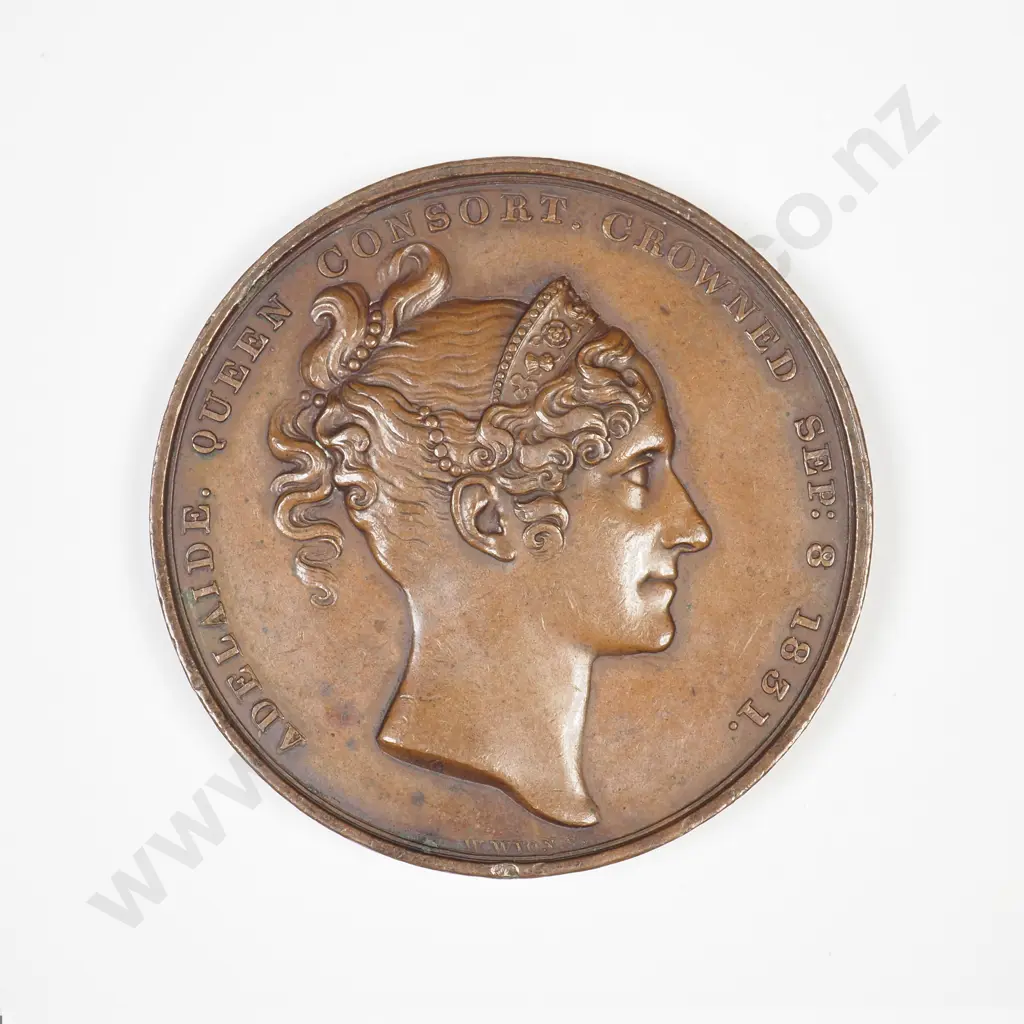 1831 Great Britain William IV Coronation Medal Image 1++