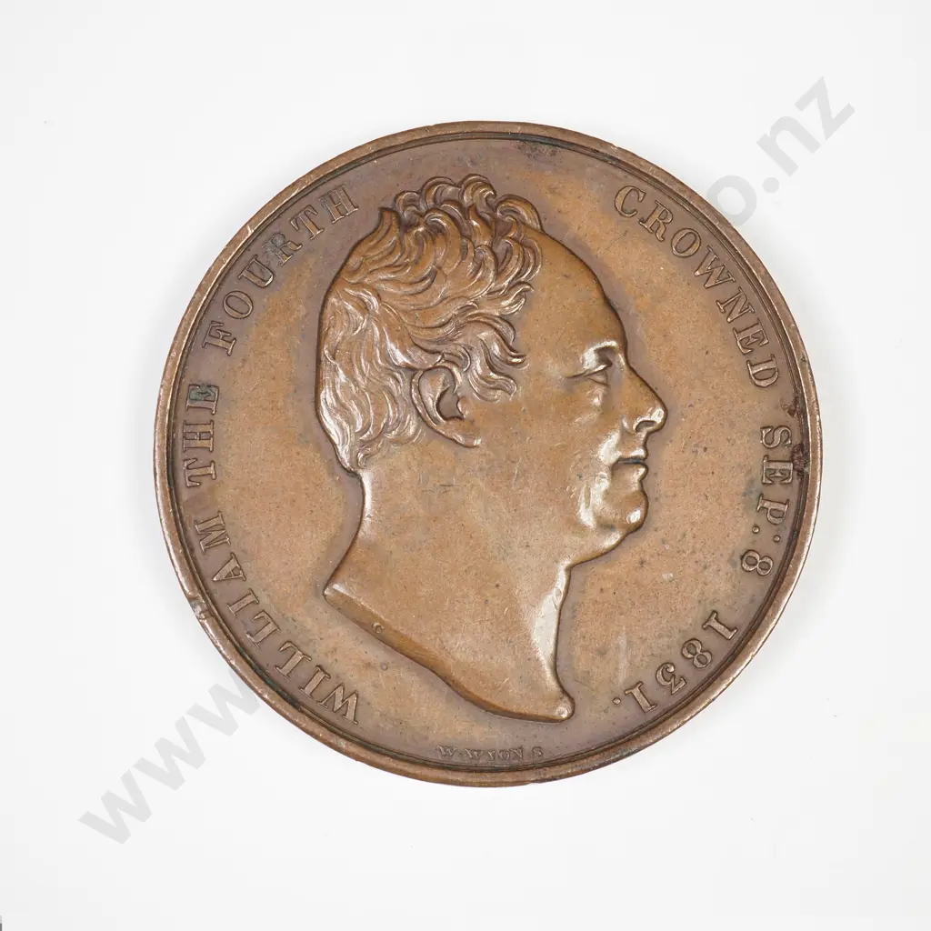 1831 Great Britain William IV Coronation Medal Image 1++