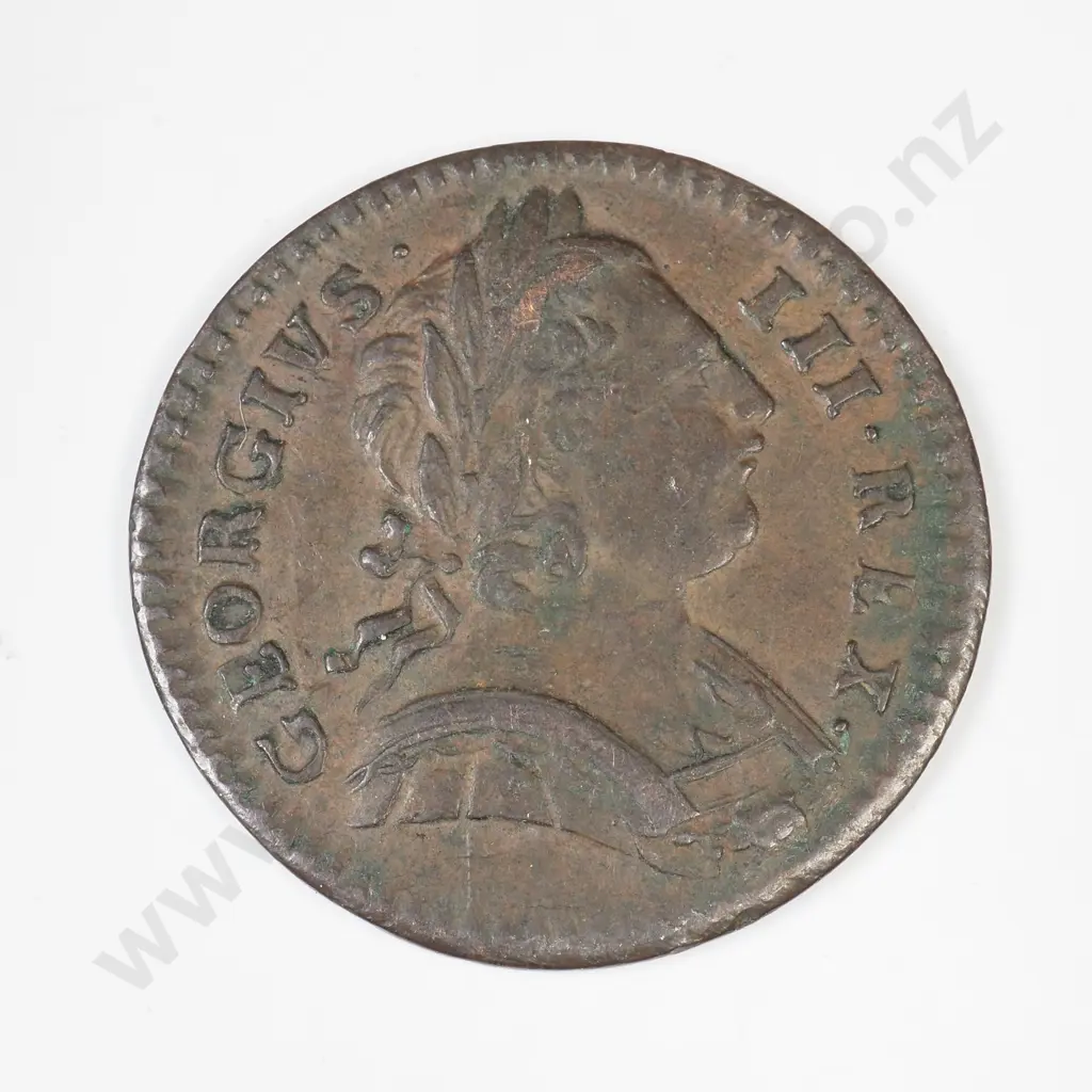 UK 1773 farthing Image 1++