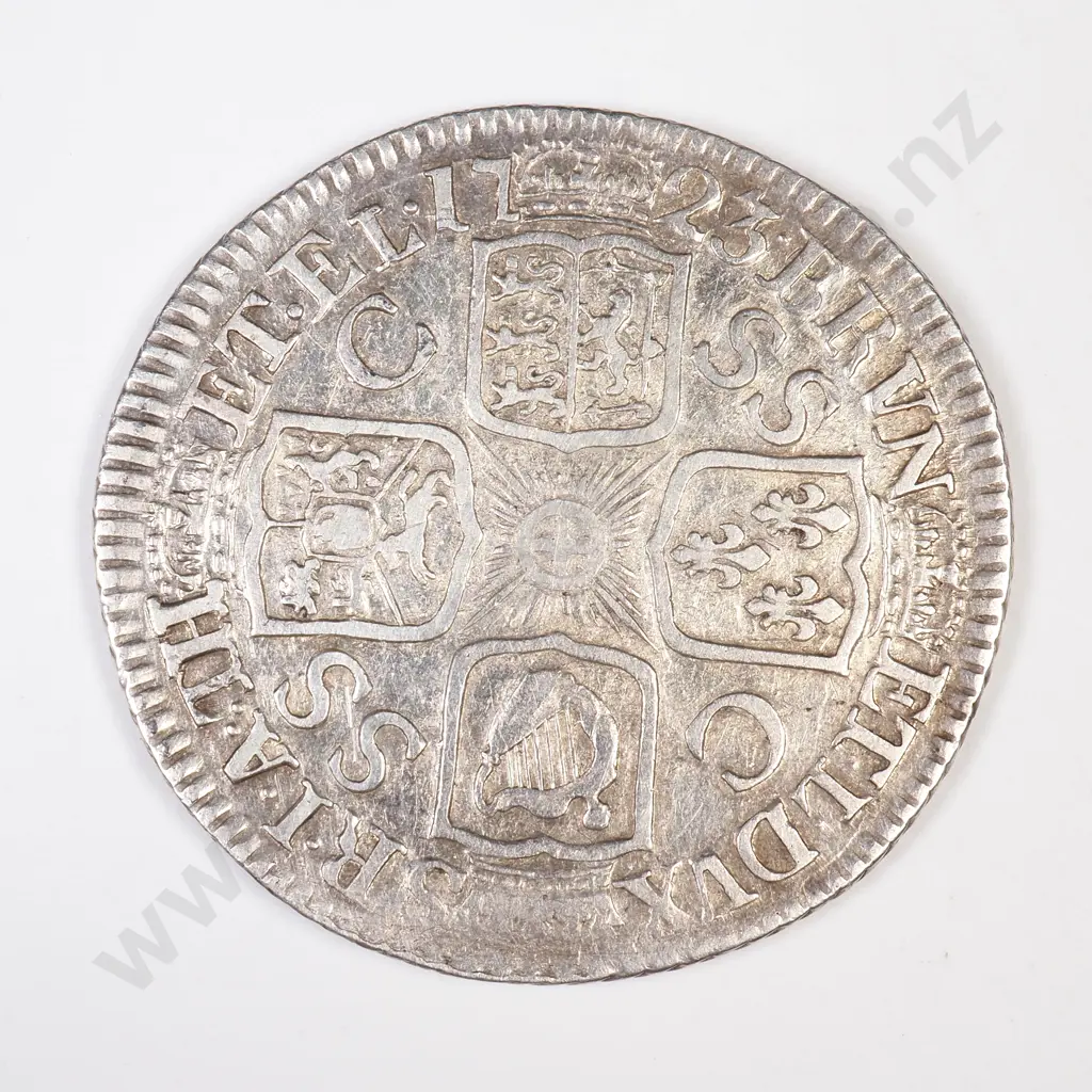 UK 1723 shilling Image 1++