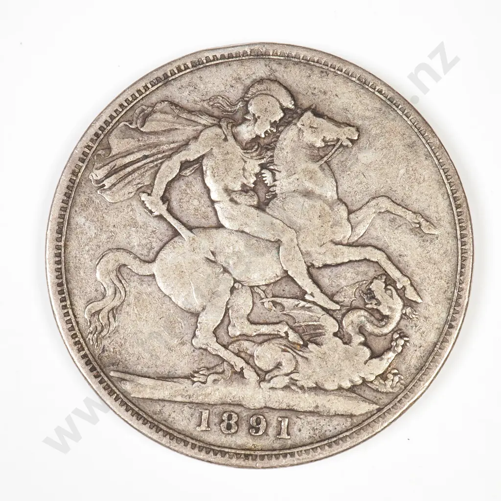 UK 1891 crown Image 1++