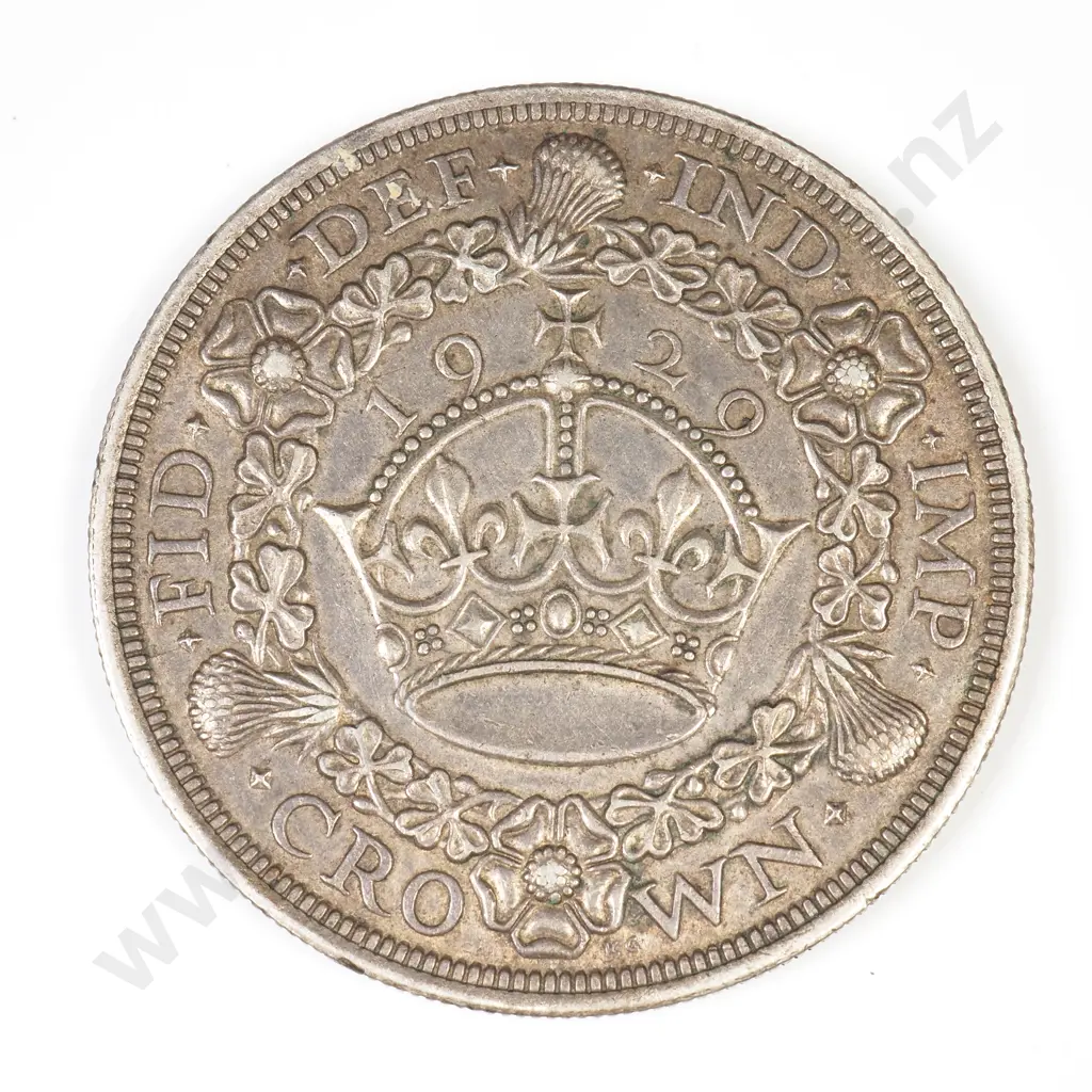 UK 1929 crown Image 1++