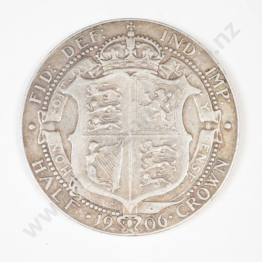 UK 1906 Half Crown  Image 1++