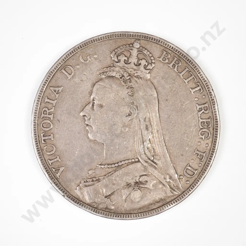 1891 United Kingdom Crown Image 1++