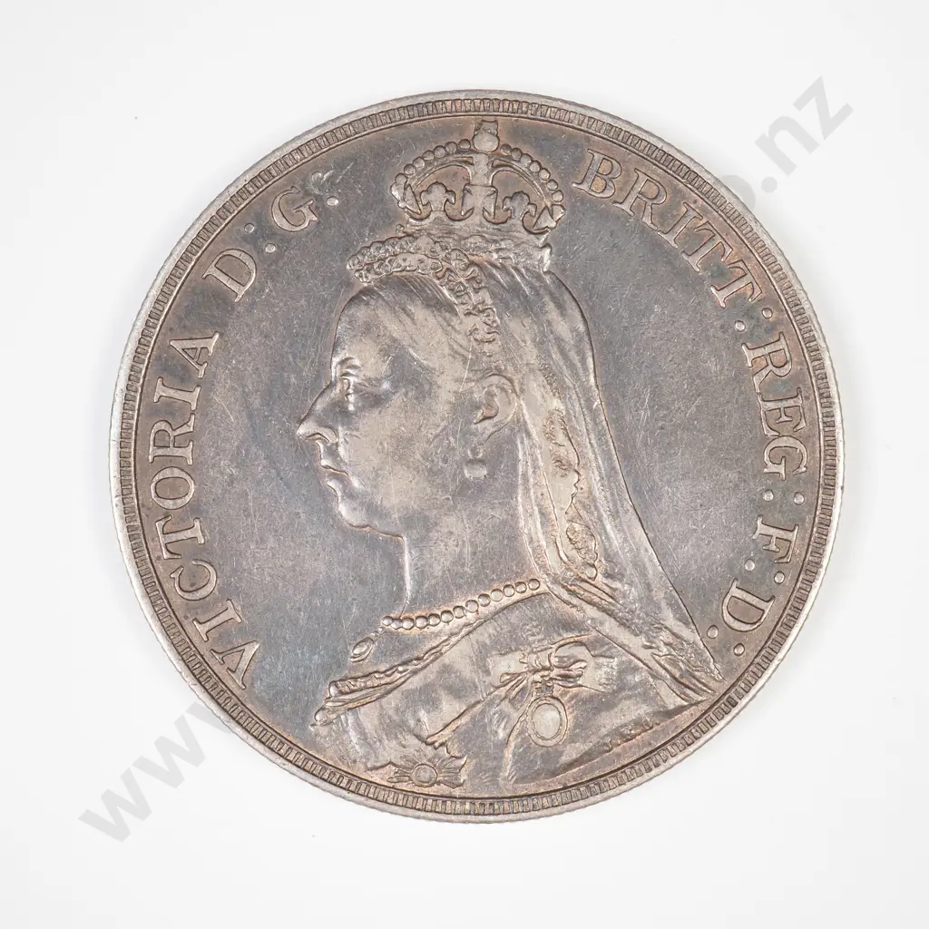 1889 United Kingdom Crown Image 1++