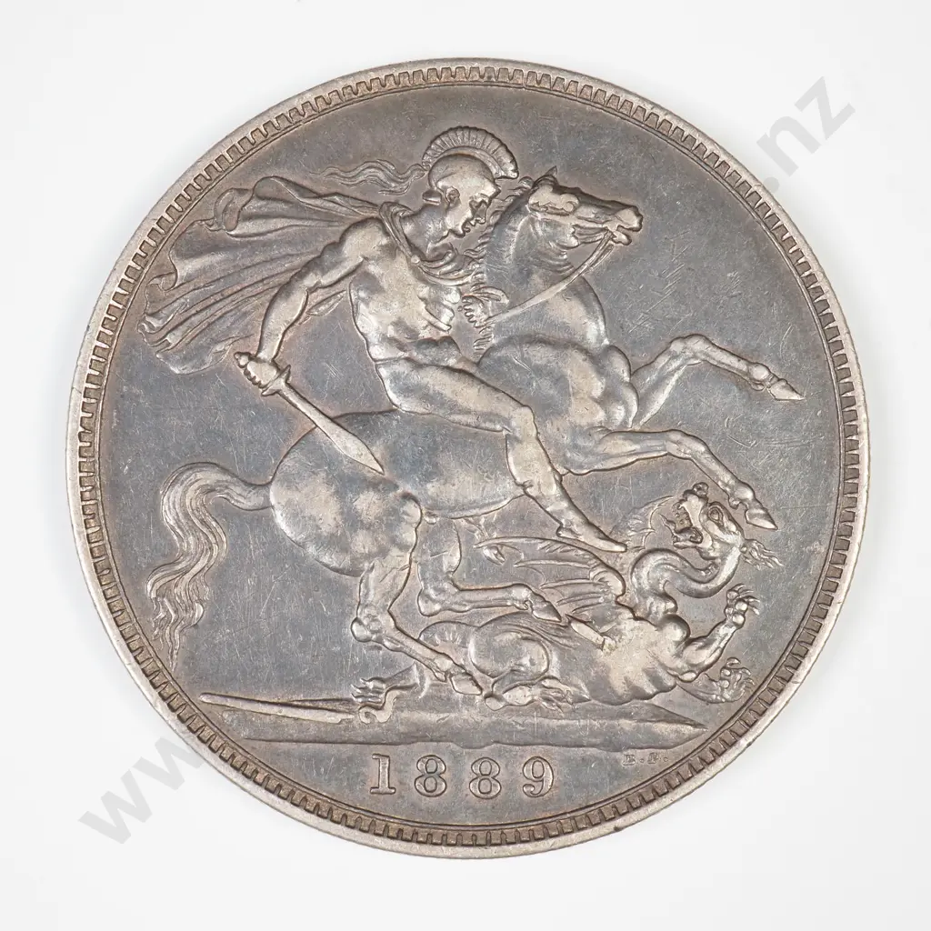 1889 United Kingdom Crown Image 1++