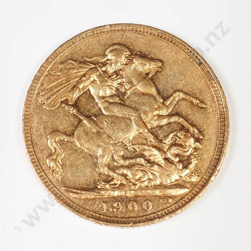 1900 Sydney Mint Full Sovereign Image 1++
