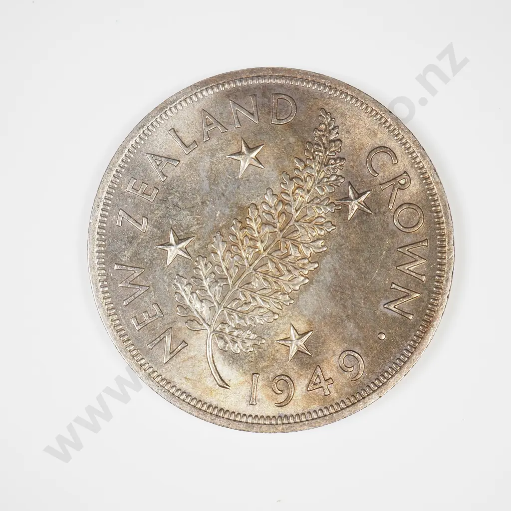 1949 New Zealand Crown Image 1++