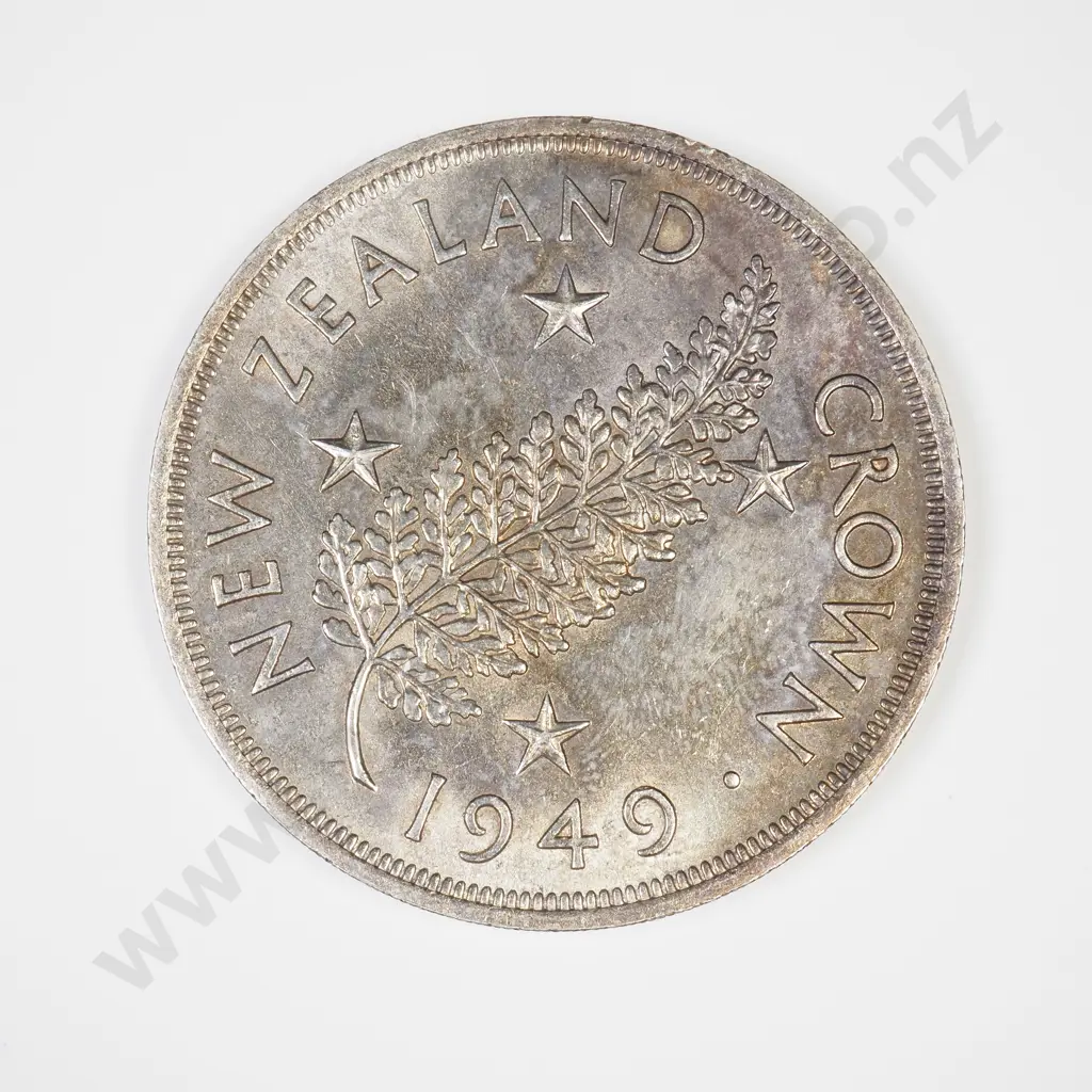 1949 New Zealand Crown Image 1++