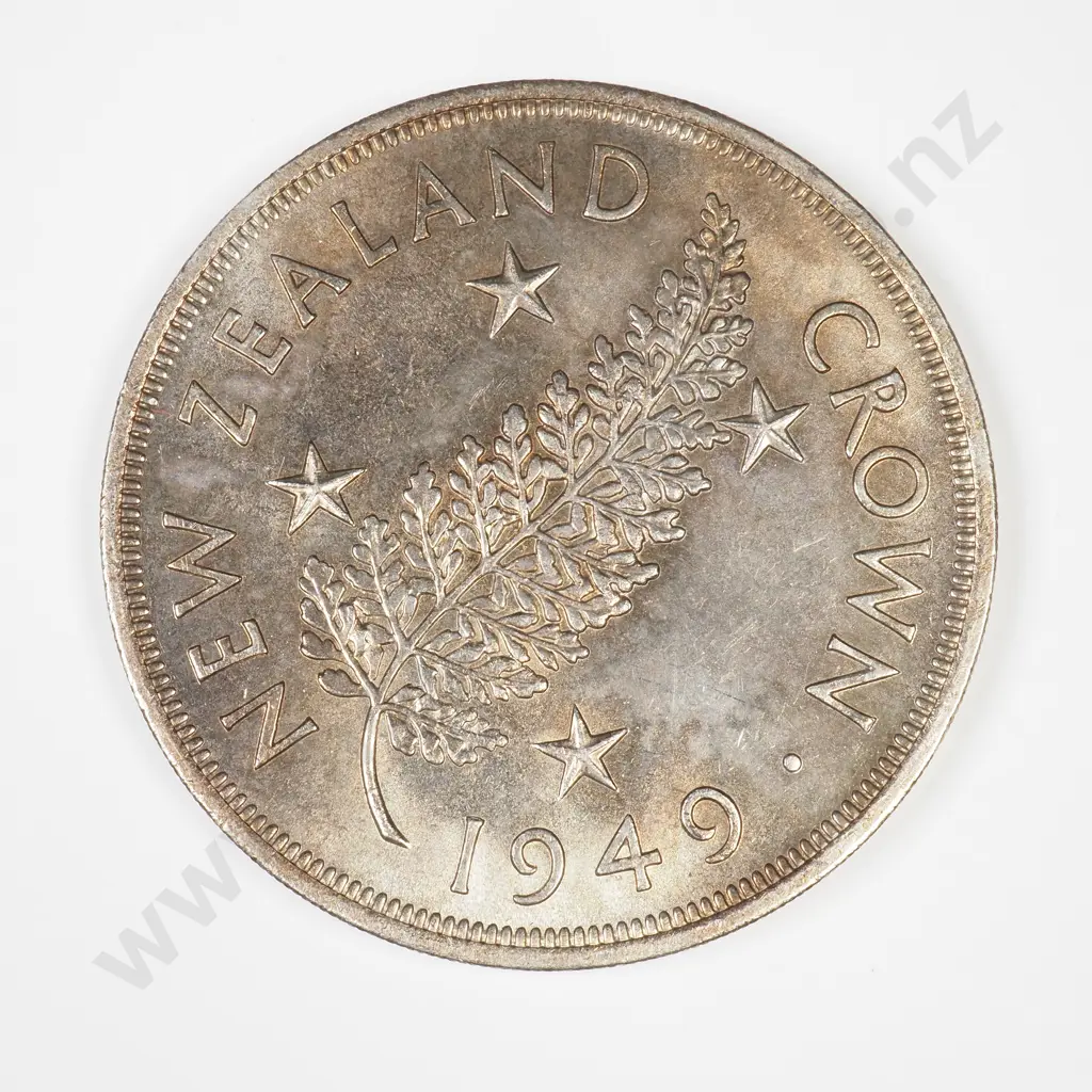 1949 New Zealand Crown Image 1++
