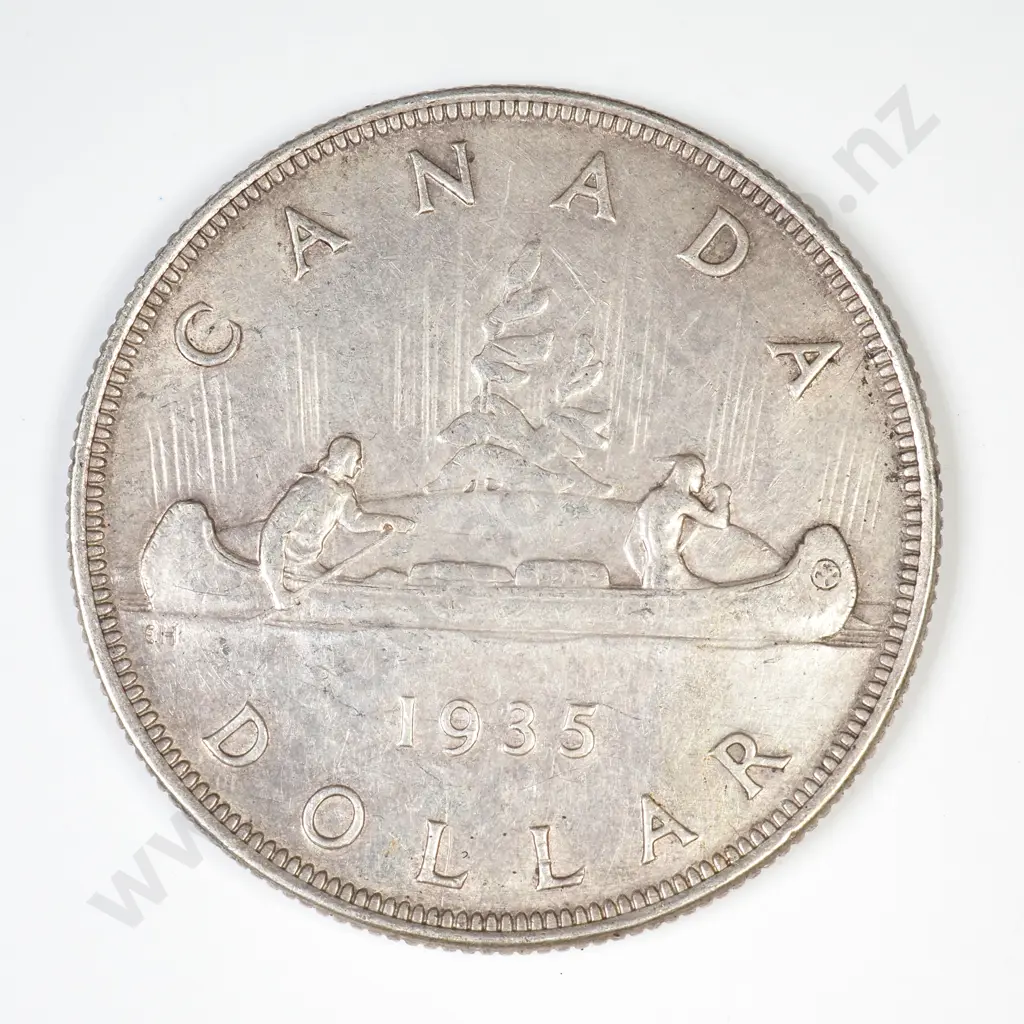 Canada 1935 silver dollar Image 1++