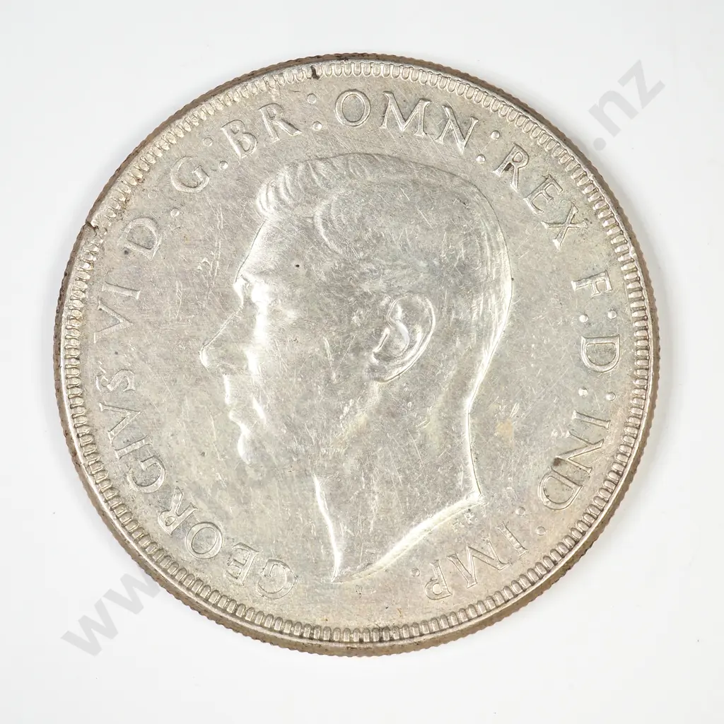 Australia 1938 silver crown Image 1++
