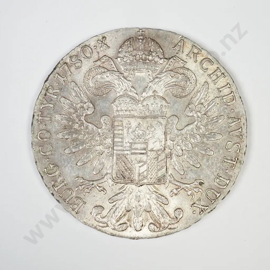 Austria 1780 Maria Theresa silver thaler Image 1++
