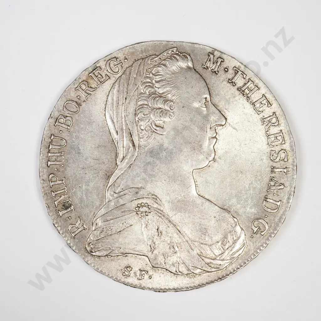 Austria 1780 Maria Theresa silver thaler Image 1++