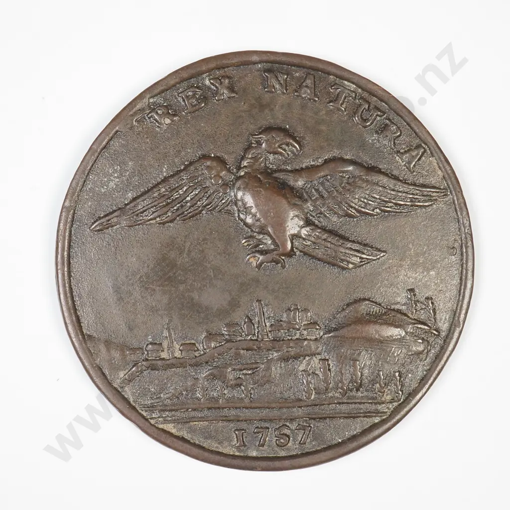 Copy 1757 Prussia Bronze Medallion  Image 1++