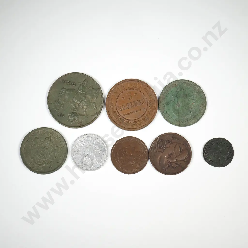 Assorted Lot of Interesting Intenational Coinage Image 1++