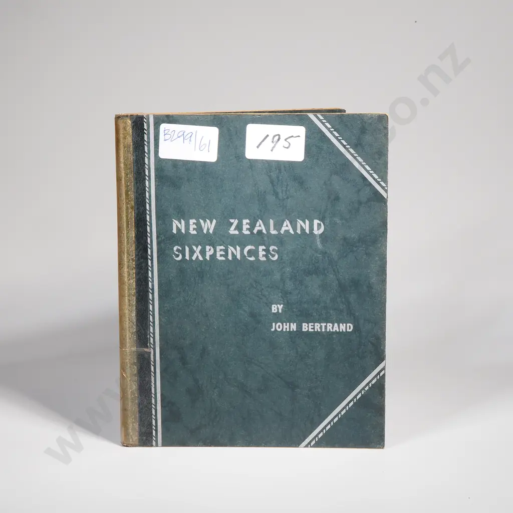 New Zealand Bertrand Sixpence Album - Complete Image 1++
