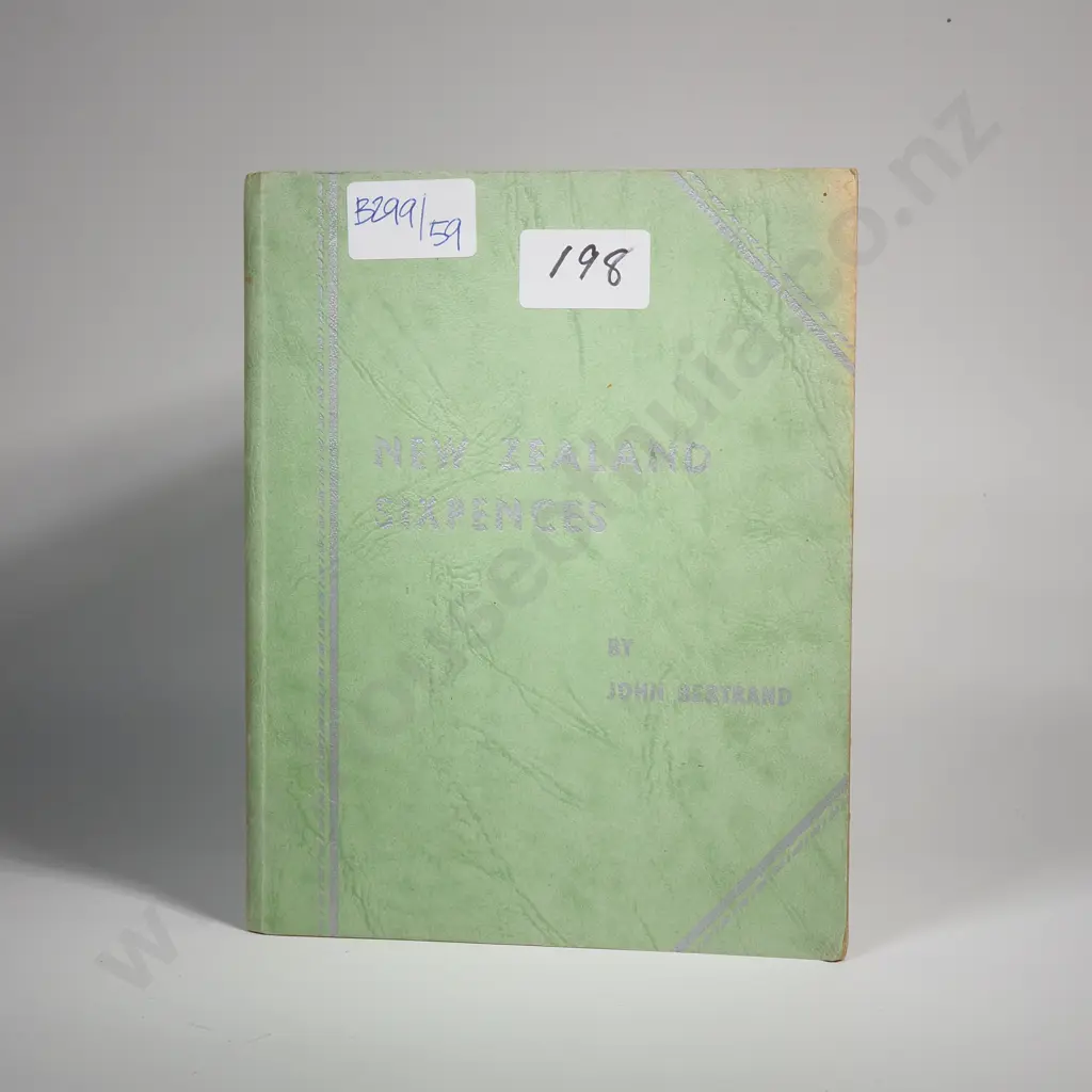 New Zealand Bertrand Sixpence Album in Good Condition - Complete Image 1++