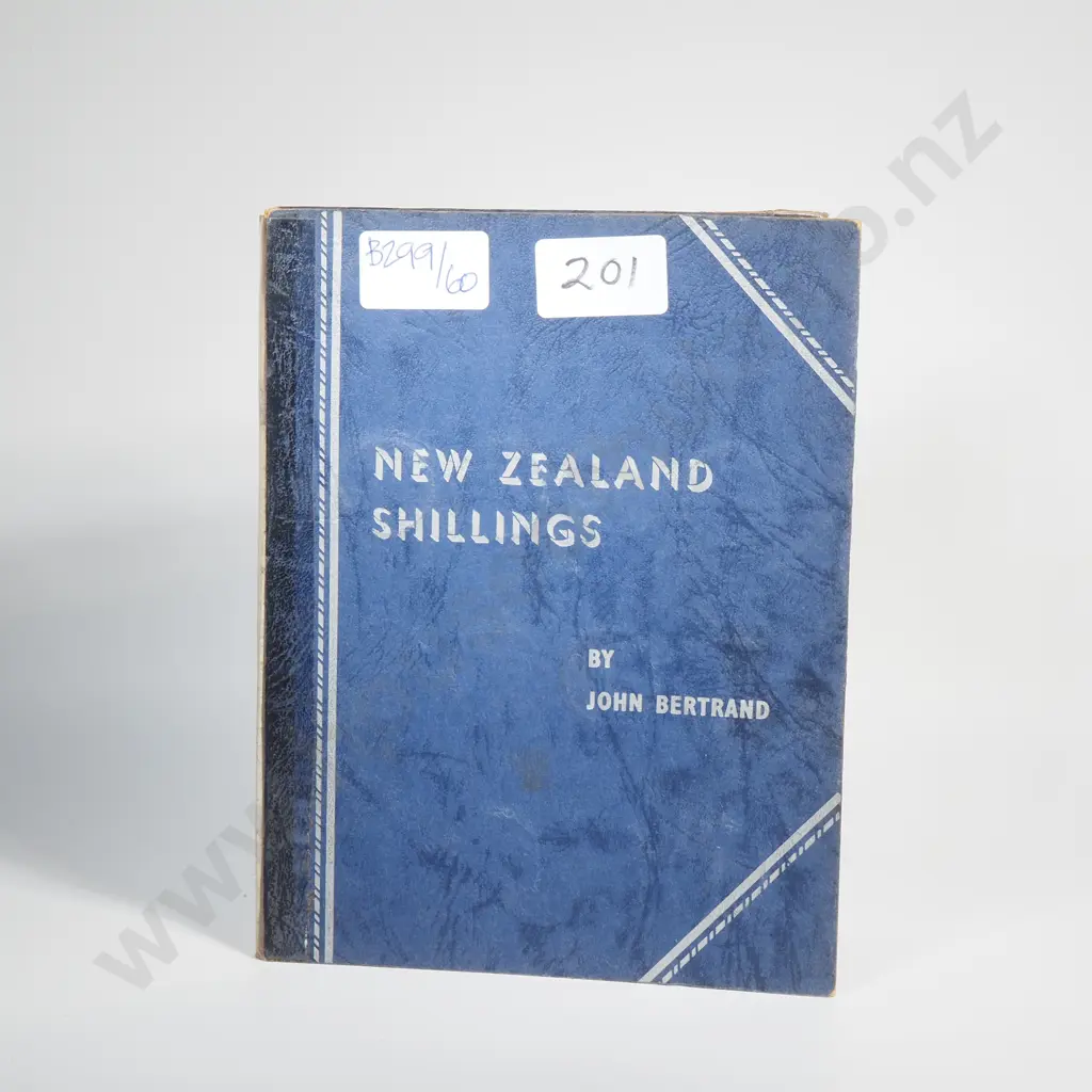 New Zealand Bertrand Shilling Album - Complete Image 1++