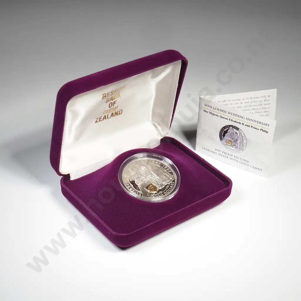 1997 Sterling SIlver Proof $20 Dollar Cameo CCoin Image 1++