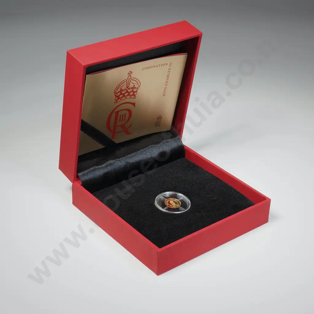 2023 King Charles III Coronation .5 Gram Gold Proof Coin Image 1++