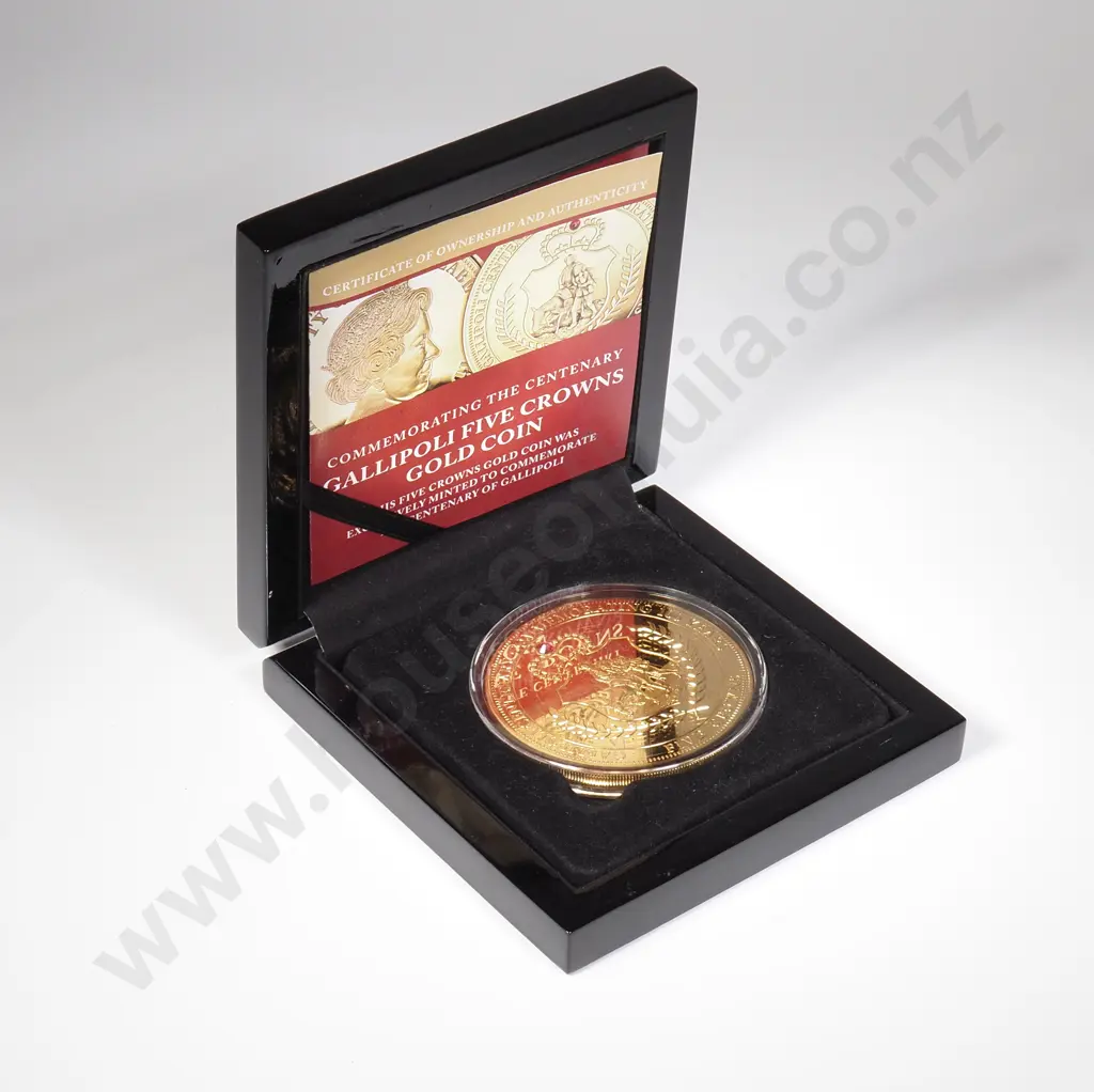 Bradford Exchange Five Crown Gallipoli Coin Image 1++