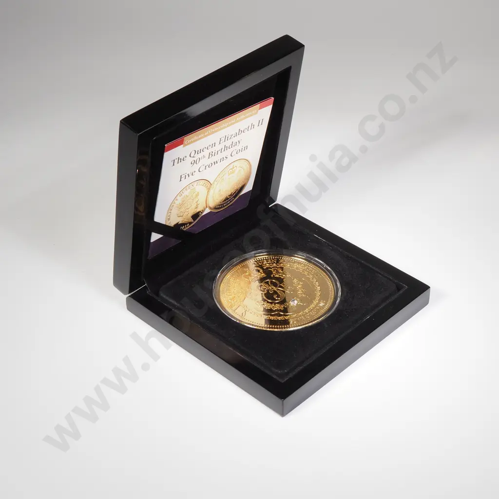 Bradford Exchange Five Crown Queen Elizabeth Bday Image 1++