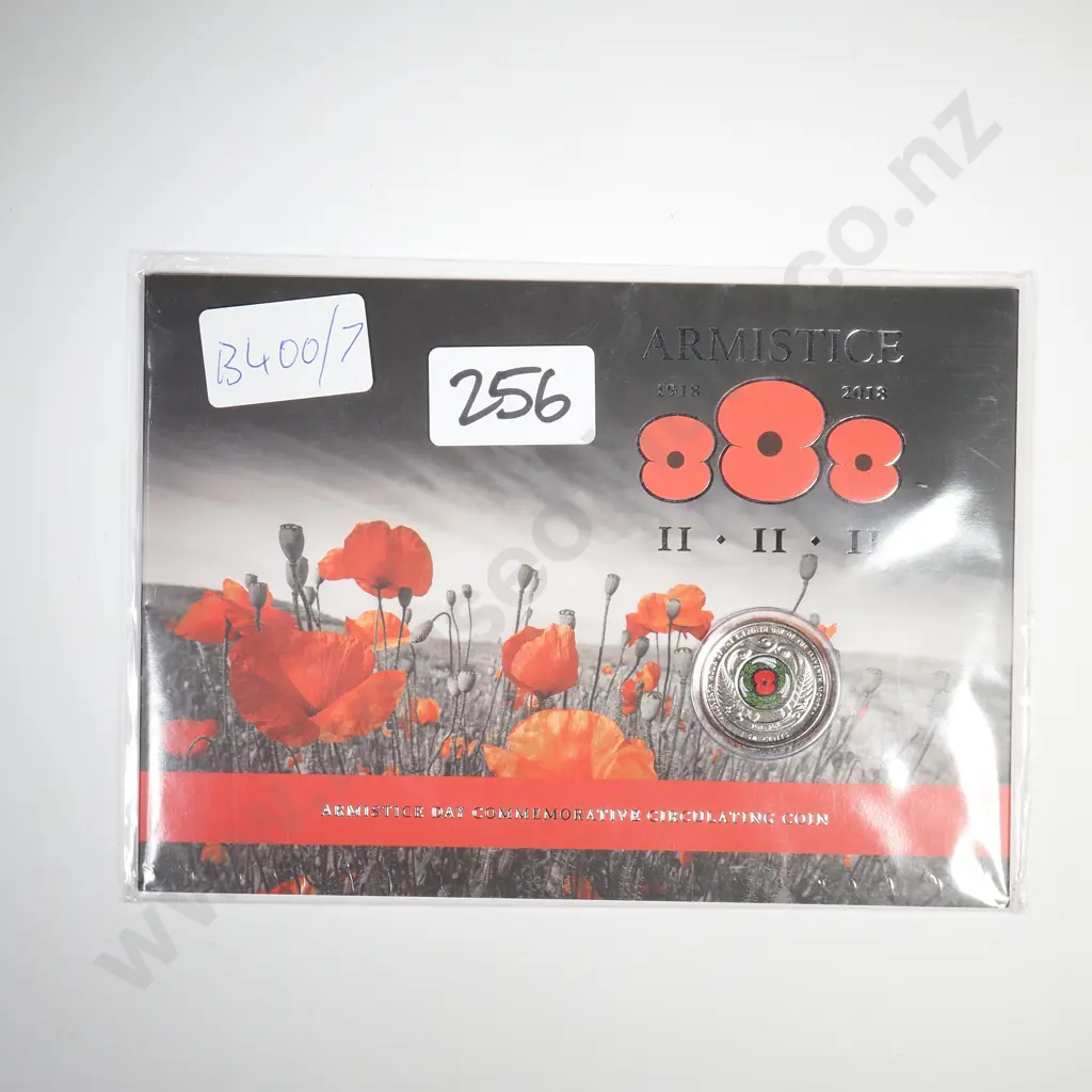 2018 Armistice 50 Cent Coin Set Image 1++