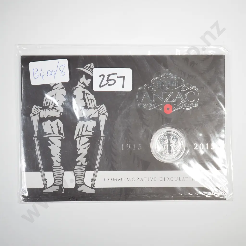 215 ANZAC 50 Cent Coin Set Image 1++