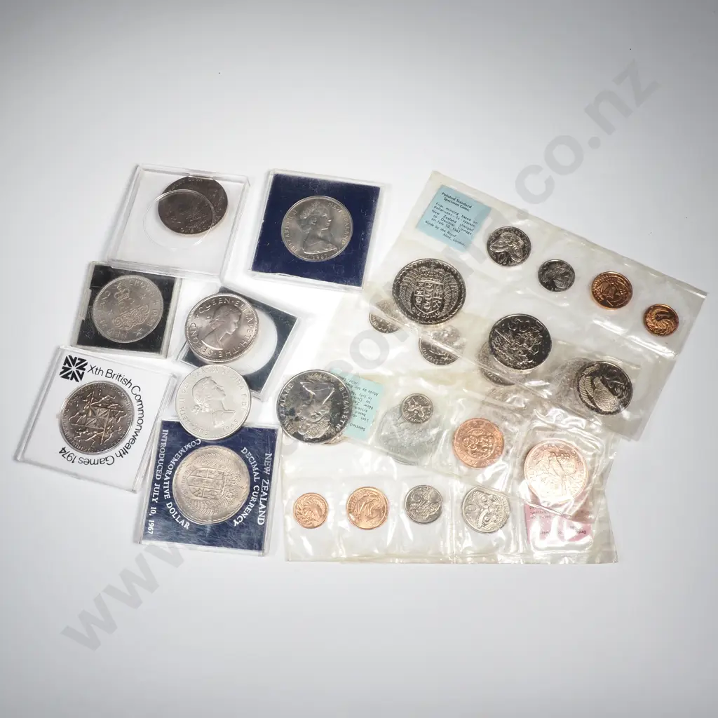 Assorted New Zealand UNC Coins  Image 1++