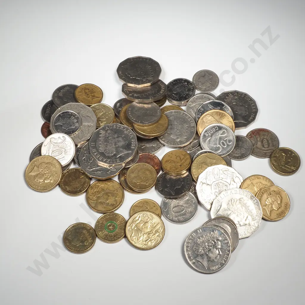 Assorted Mostly  Australian Coin Currency Image 1++