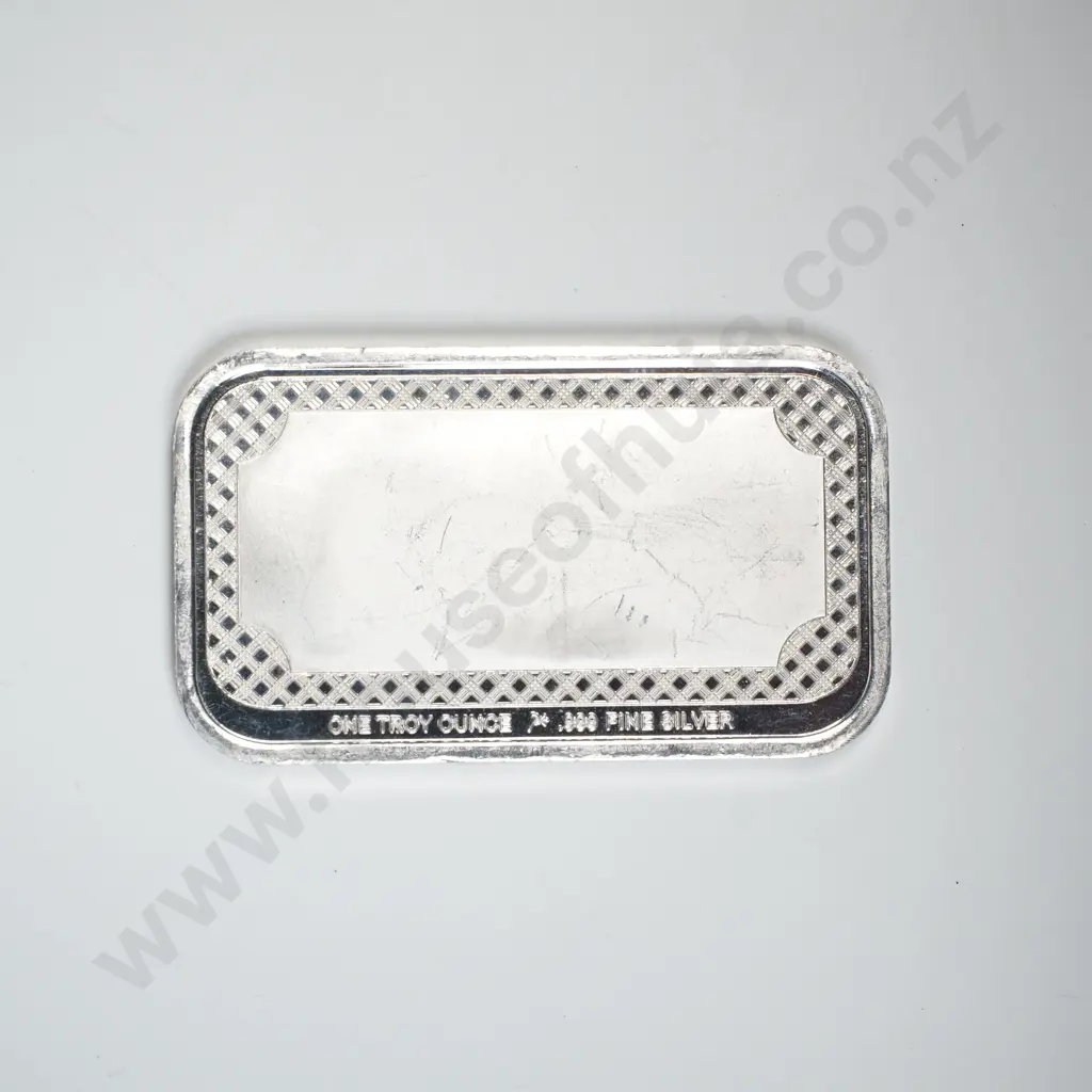 Ten Commandments One Ounce Silver Bar Image 1++