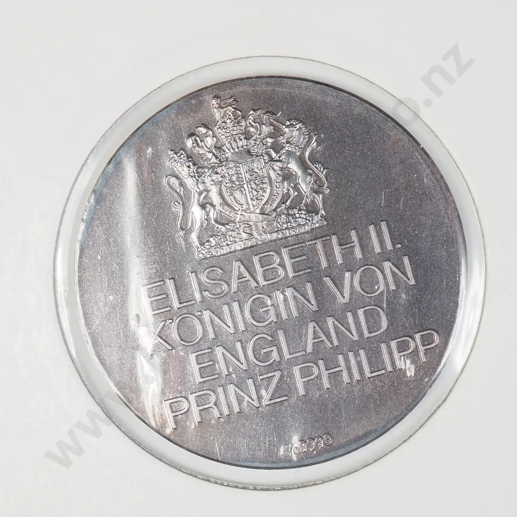 Elisabeth II Konigin Von England Prinz Philipp Commemorative Token Image 1++