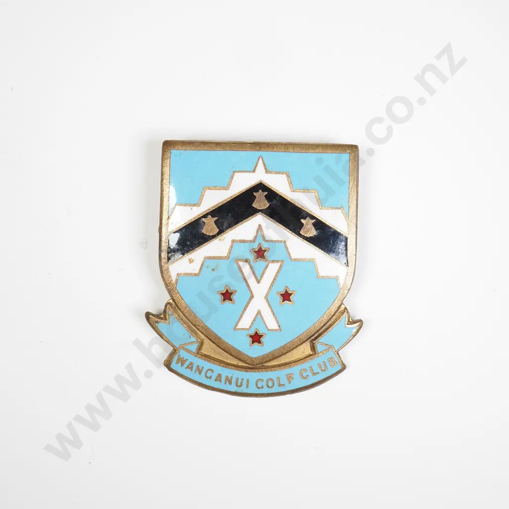 NZ Wanganui Golf Club badge Image 1++