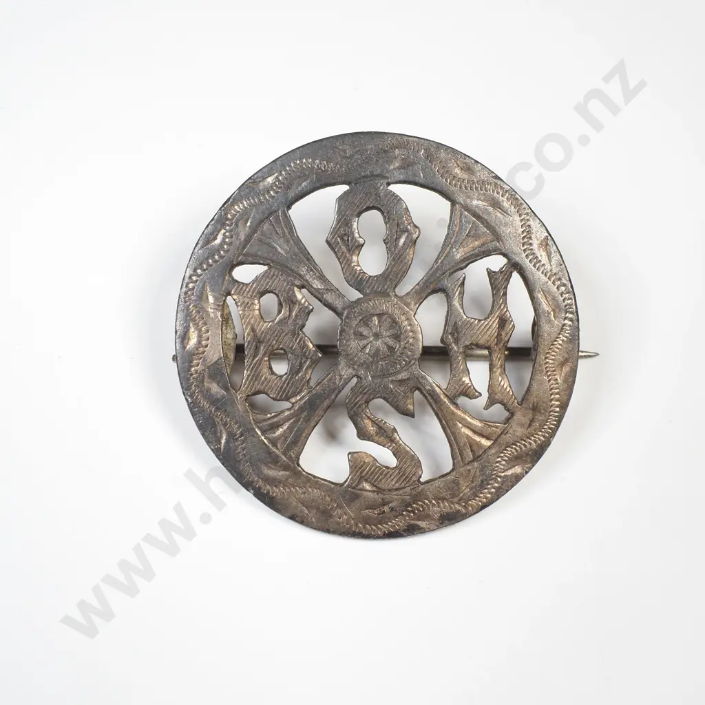 Sterling Silver Otago Boys High School Badge Image 1++