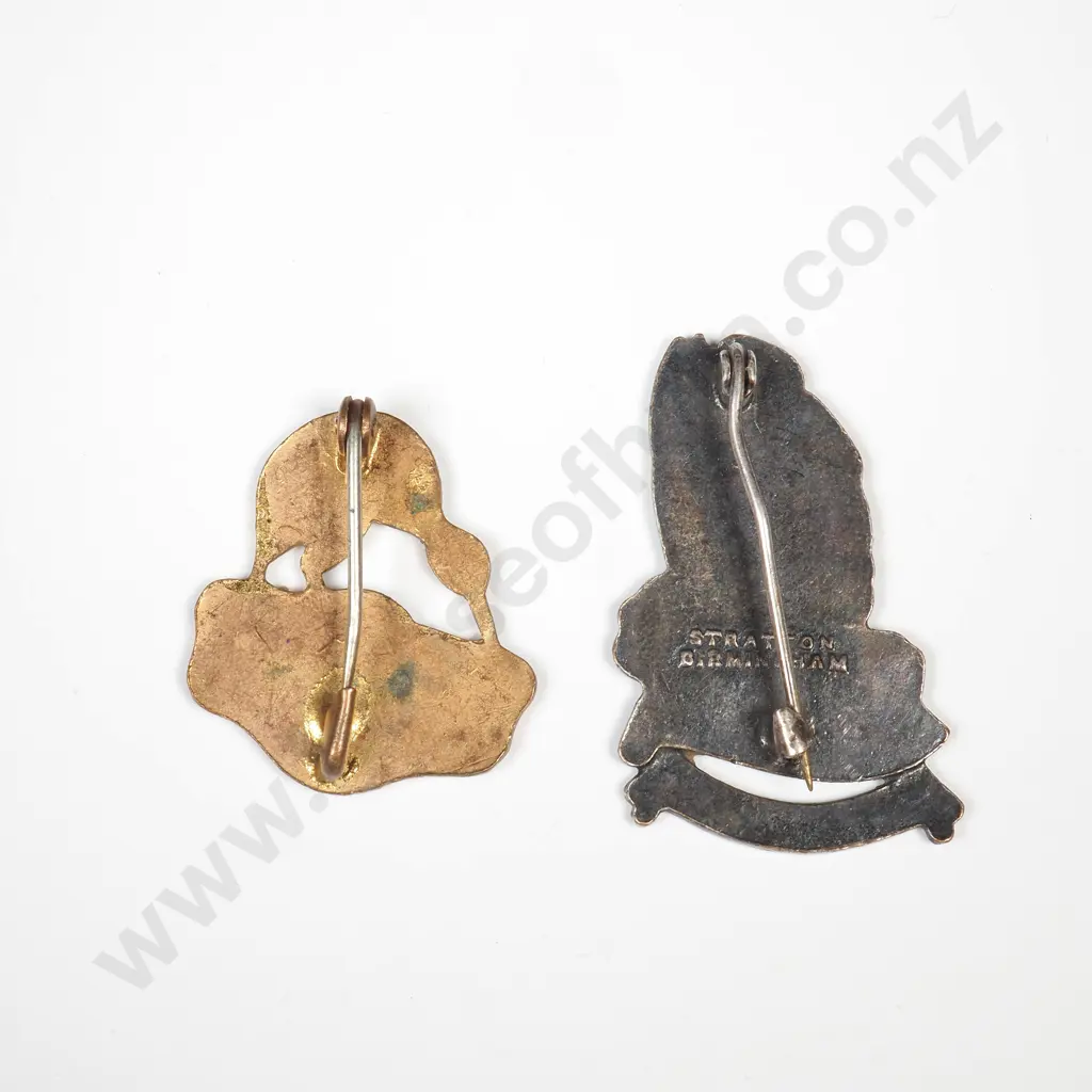 Two New Zealand Badges - NZ Centenary Image 1++