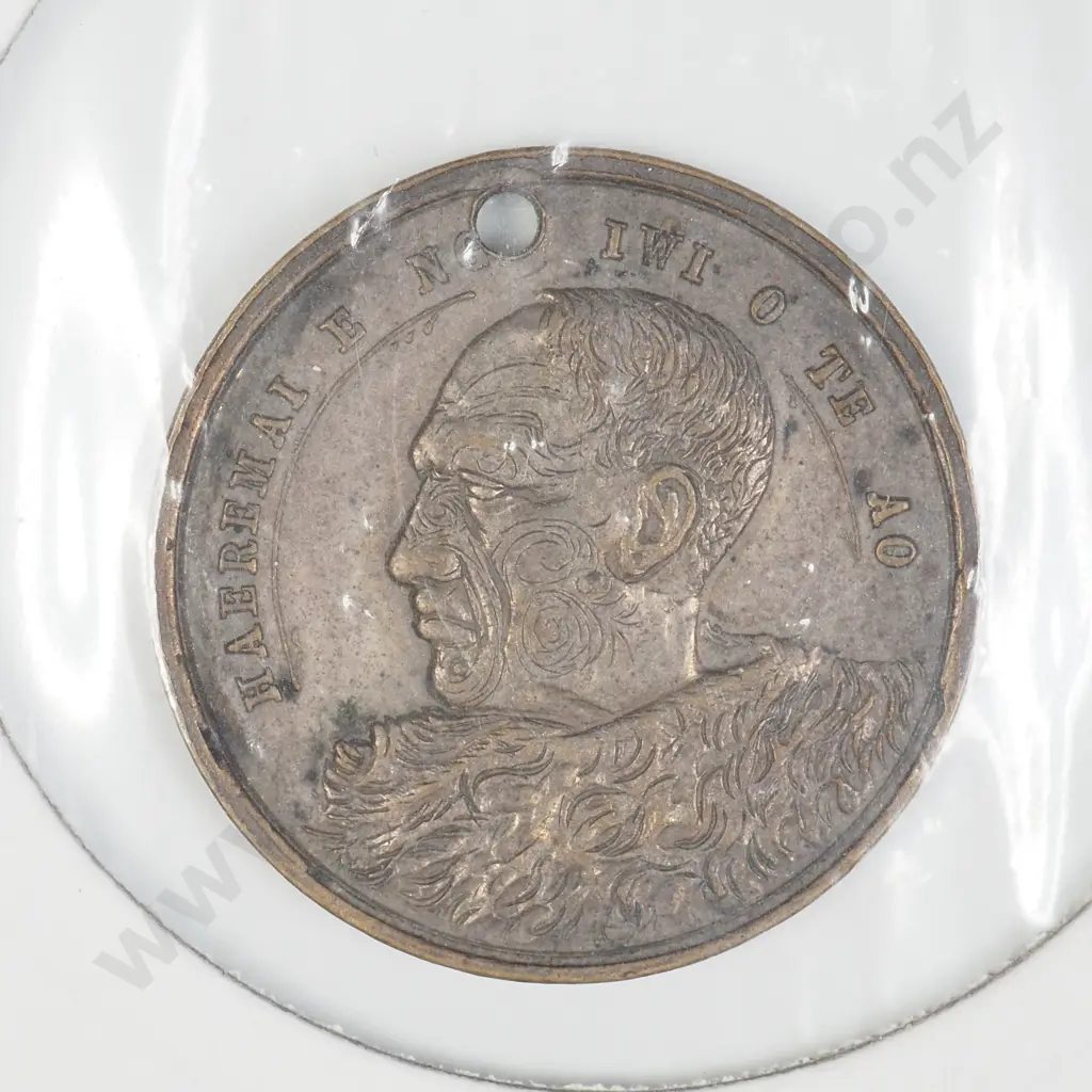 NZ 1906-7 Christchurch International Exhibition Medallion Image 1++