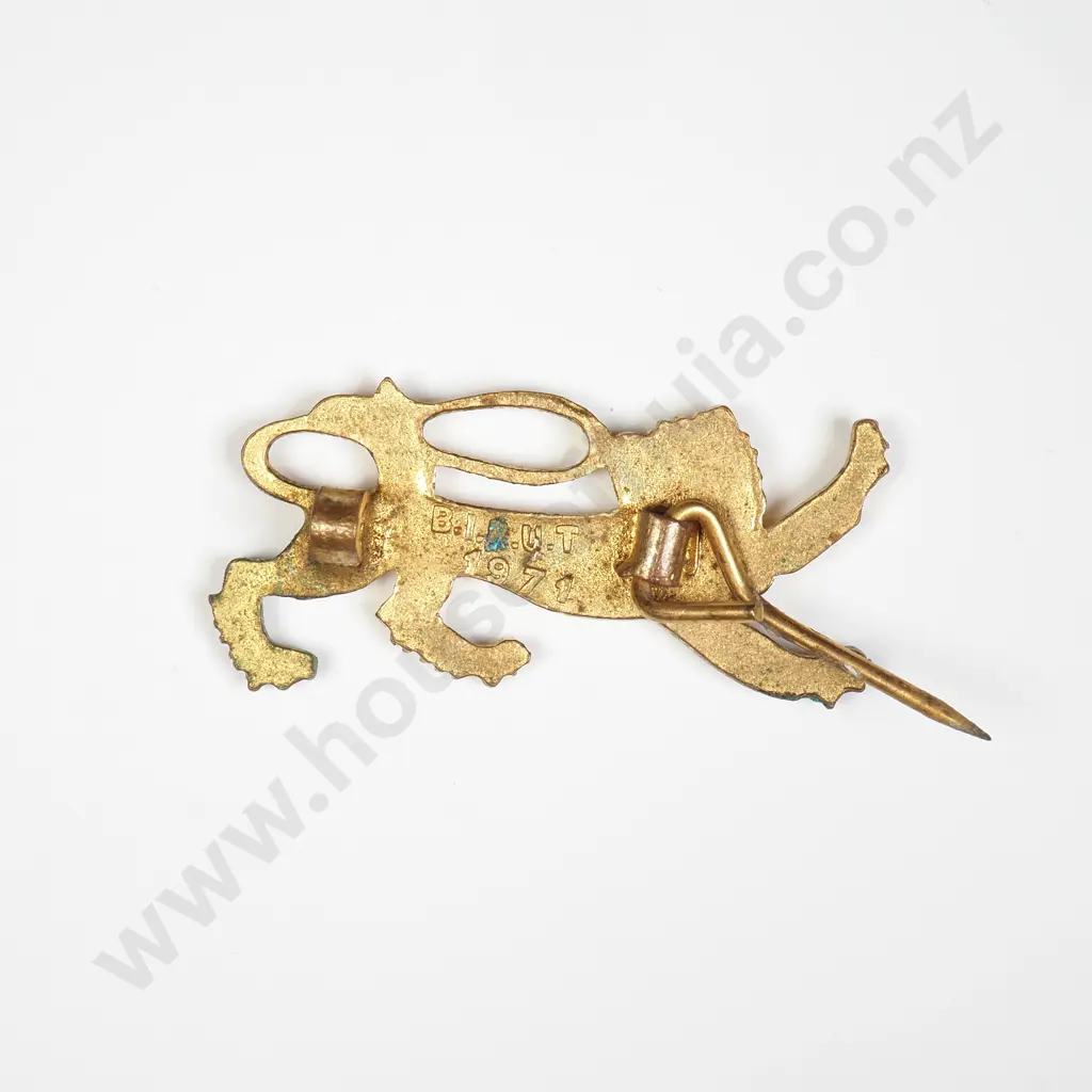 UK 1997 British Lions Official Lion Pin for South African Tour Image 1++