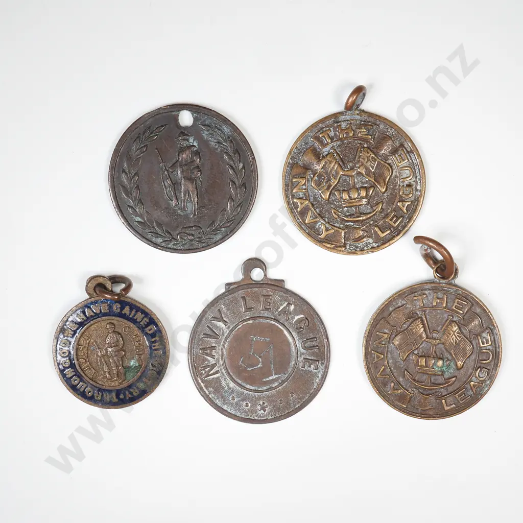 Assorted Medalettes - Navy League Image 1++
