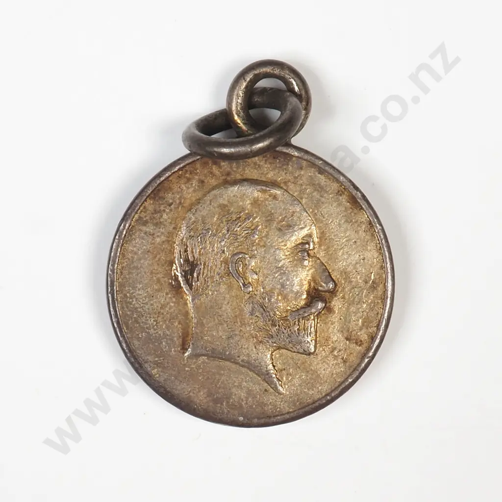 1902 New Zealand Edward VII  Coronation Medal - By A Kohn Image 1++