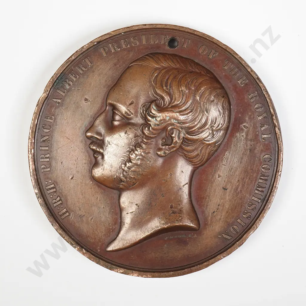 UK 1851 The Great Exhibition held in London Exhibitor Medallion Image 1++