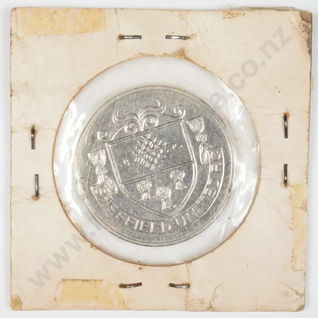 UK 1972 Sheffield United FA Cup Centenary Medal Image 1++