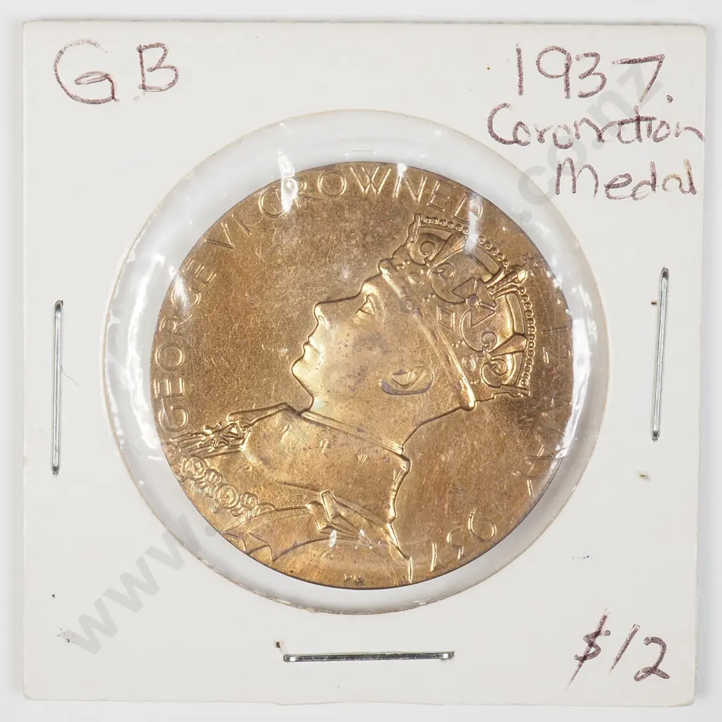 UK 1937 Coronation Medal Image 1++