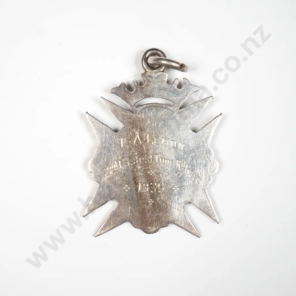 1935 Sterling Silver Prize Medal to L A Lemon Image 1++
