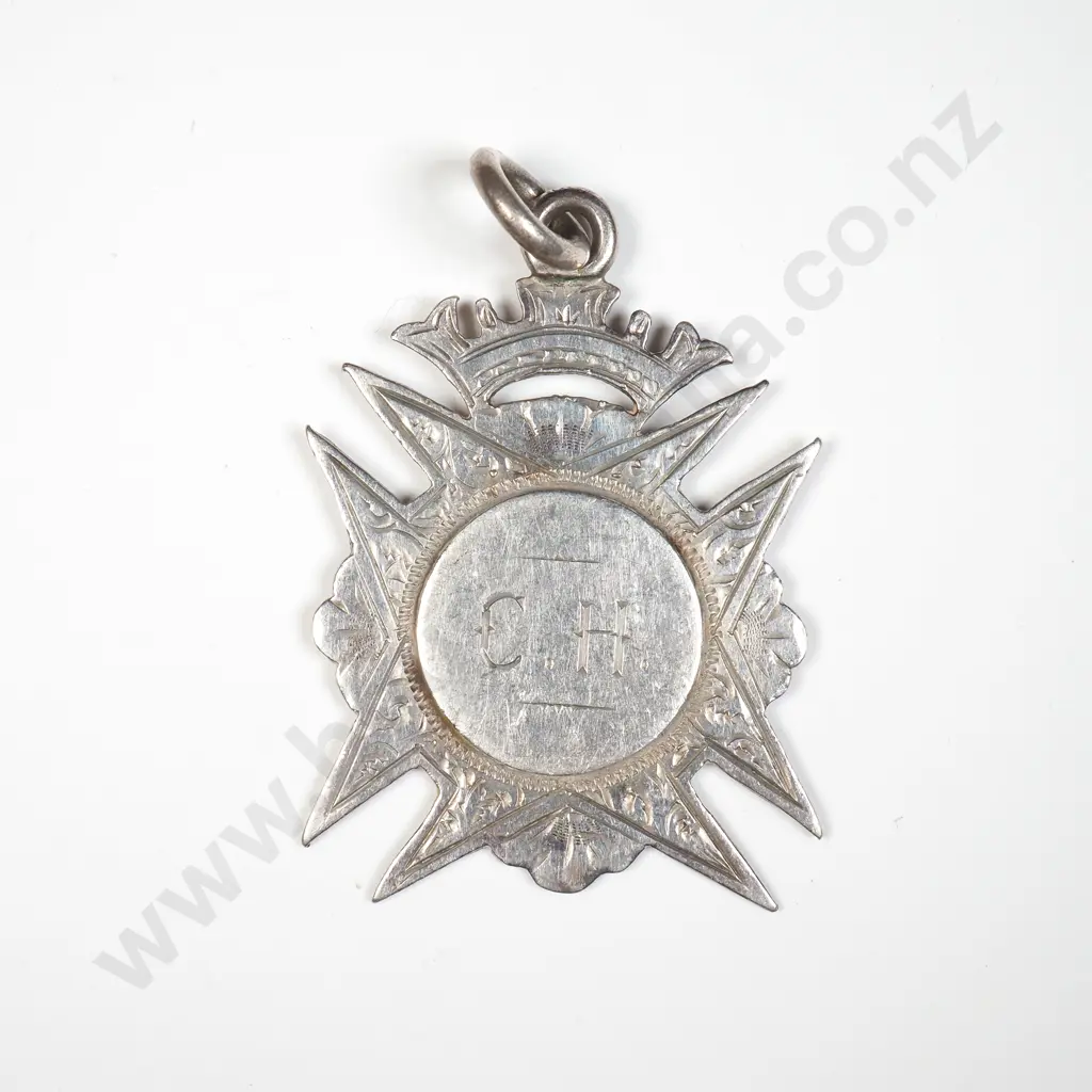 1935 Sterling Silver Prize Medal to L A Lemon Image 1++
